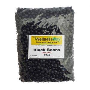 Wellnessway-Black Beans 500g