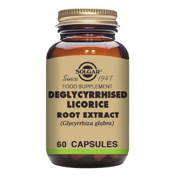 Solgar-Deglycyrrhised Licorice Root Extract 60C