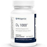 Metagenics-D3 1000iu 60 Tabs